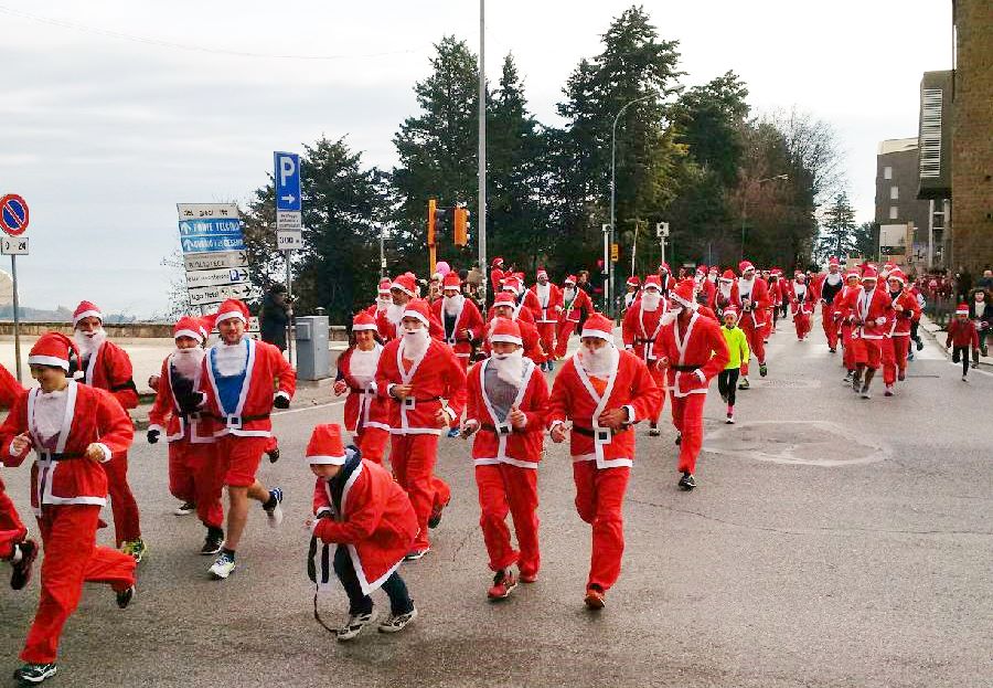 santa claus run italy perugia