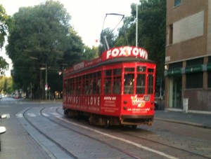 street car, tram, Milan